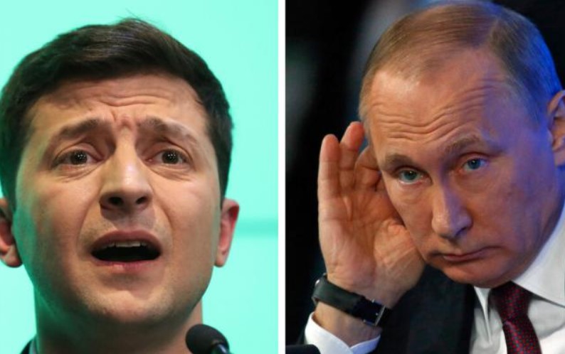 Най-чаканото събитие на годината! Зеленски клекна на Владимир Путин