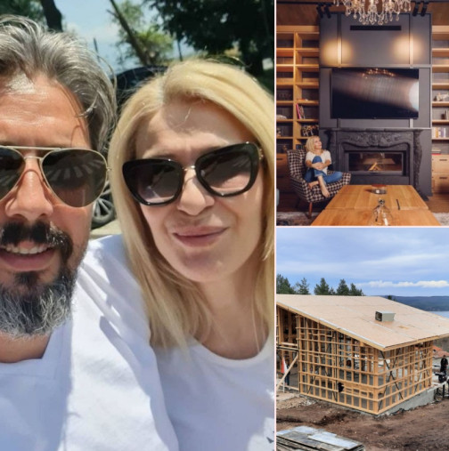 Не си знаят парите! Гала и Стефан разширяват баровската си къща в рая за софиянци (СНИМКИ)