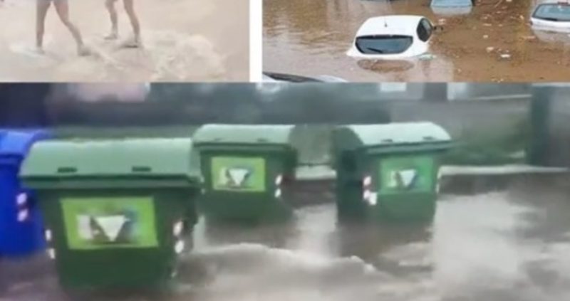 Идва към нас! Колите в този съседен град вече са под вода! Скоро и в България идват пороите!