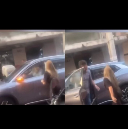 Невиждан срам! Съпругата на политик го хвана „на калъп“ с любовницата в колата му – вижте как реагира (ВИДЕО)