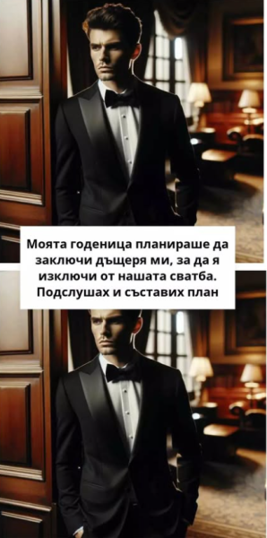 Моята годеница планираше да заключи дъщеря ми, за да я изключи от нашата сватба. Подслушах и съставих план