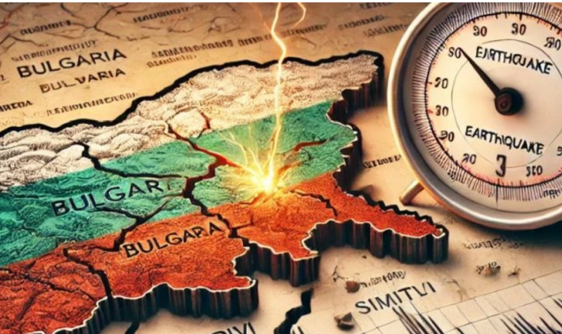 Земетресение люшна България СНИМКИ