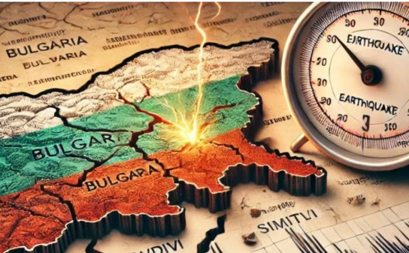 Земетресение в България!