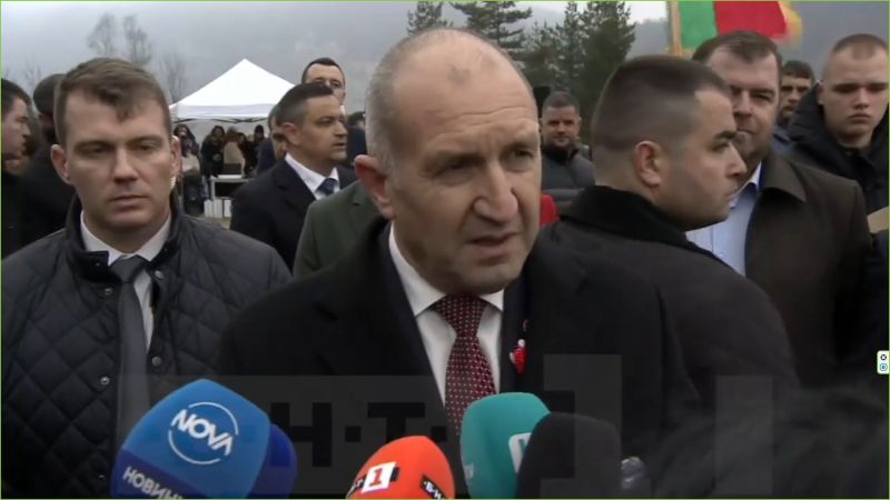 Радев жегна Македония пред председателя на ЕС: Не бива да допускаме зад заявени амбиции за членство в ЕС да се прикриват