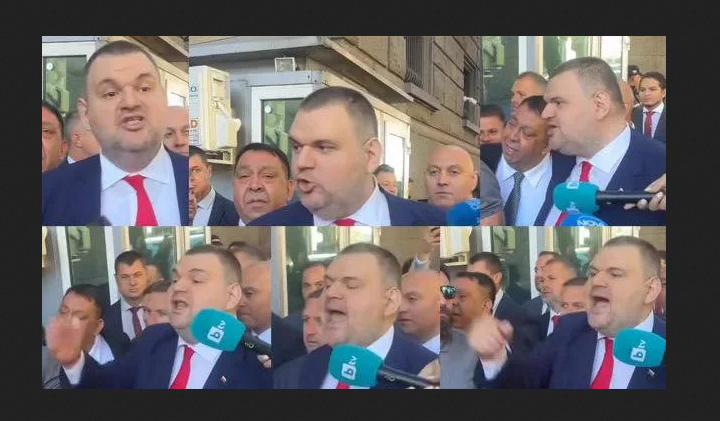 Брутален Пеевски срещу Асен Василев пред входа на НС: Наркомани! Приключихте, крадци! / ВИДЕО
